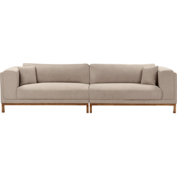 VENG - Vierzitsbank - Taupe - Polyester