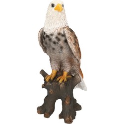 Dierenbeeld vogel adelaar/arend - 36 cm - roofvogels - polystone - binnen/buiten - Tuinbeelden