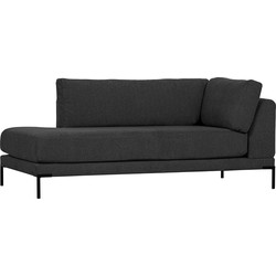 vtwonen Couple Lounge Element  - Polyester - Donkergrijs - 89x100x200 