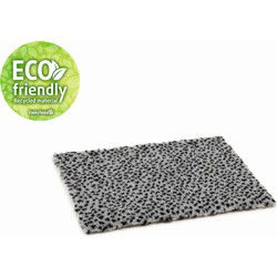 Hondenmat poly 78x55x3cm zwrt grs I