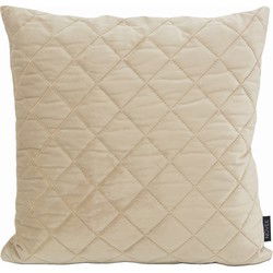 French Velvet Beige | 45 x 45 cm | Kussenhoes | Velvet/Polyester