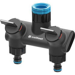 Cellfast 2-weg waterverdeler ergo