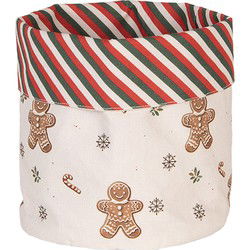 Clayre & Eef Broodmand Beige Katoen Gingerbread man