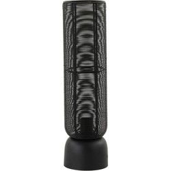 Light & Living - tafellamp - Lezuza - zwart - metaal - E27 - 1875312