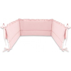 Babybam Bedomrander Royal Ruches Roze-210 X 30 cm