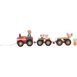 Egmont Toys Egmont Toys Tractor met aanhangers + figuurtjes. 3+