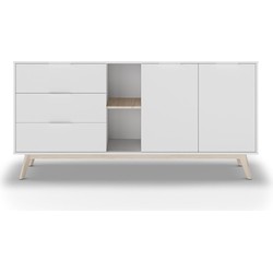 Buffet 2 Deuren, 2 Nissen en 3 Laden L165 cm - Campus