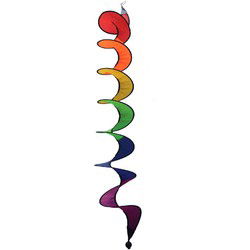 Rhombus Regenboog Windvanger Spiraal 23x163 cm
