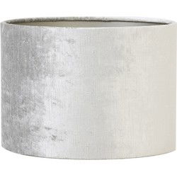 Light & Living - Lampenkap GEMSTONE - Ø30x21cm - Zilver