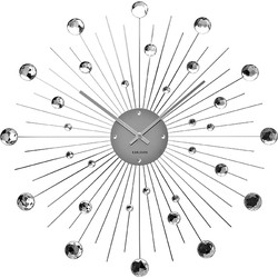 Wall Clock Sunburst Large