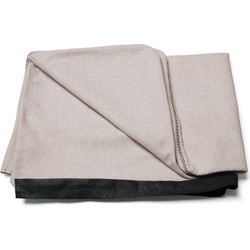 Kave Home - Dyla hoofdbordhoes in beige voor 90 cm bedden