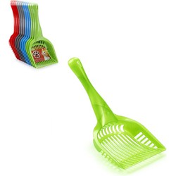 PlasticForte Hondenpoep schepje - 28 cm - kattenbak poep schepje - Poepzakjes