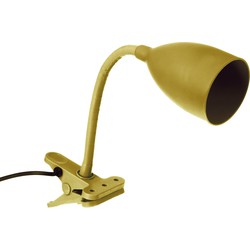 Atmosphera klem bureaulampje - Design Light Classic - okergeel - H43 cm - Bureaulampen