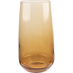Clayre & Eef Waterglas  430 ml Bruin Glas Drinkbeker