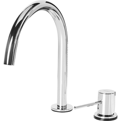 COLICO - Wastafelmengkraan - Zilver - Messing