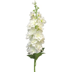 Delphinium Diva cream 90 cm kunstbloemen - Nova Nature