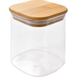 Clayre & Eef Voorraadpot Transparant Glas