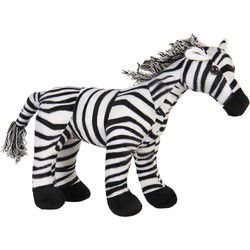 Clayre & Eef Deurstopper Zebra Zwart Wit Polyester