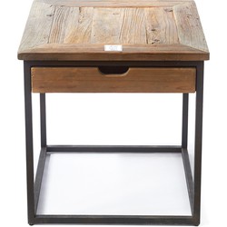 Riviera Maison Shelter Island End Table with drawer