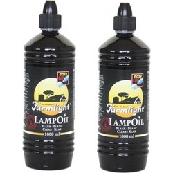Farmlight lampenolie blank 1 liter + aansteker - Lampolie
