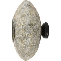 Light & Living - wandlamp - Lavello - wit - metaal - E27 - 1859485