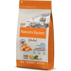 NATURES VARIETY SELECTED STERILIZED NORWEGIAN SALMON 1,25 KG