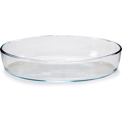 Pasabahce Ovenschaal van borosilicaat glas - ovaal - 2 Liter - 30,5 x 22 x 6 cm - Ovenschalen