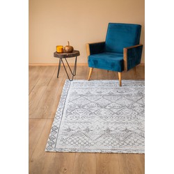 Teos Vintage Grijs vloerkleed - Scandinavisch Design - 160 X 230 CM