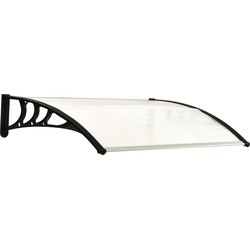 4goodz Deurluifel 120x75cm van transparant polycarbonaat