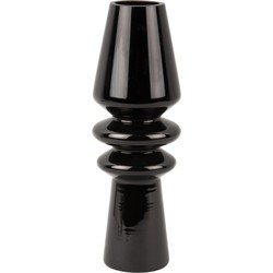 Vase Sparkle Cone Glass