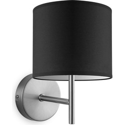 Wandlamp mati bling Ø 20 cm - zwart