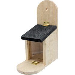 Houten Voederstation voor eekhoorns