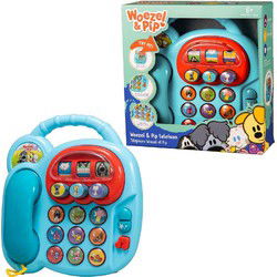 Rubo Toys Woezel en Pip Telefoon met Geluid