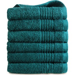 Handdoek Supreme - 50x100 - 6 stuks - OEKO-TEX Made in Green - 600 g/m2 zacht katoen - mozaiek