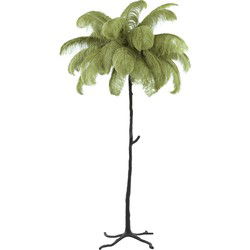 Light & Living - Vloerlamp FEATHER  - 95x95x180cm - Groen
