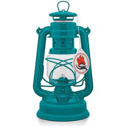 Stormlamp 276 blauwgroen