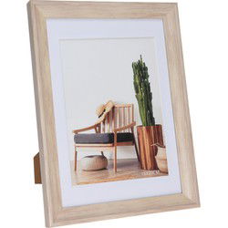 Home & Styling Fotolijst - hout look - kunststof - foto 15x20cm - Fotolijsten