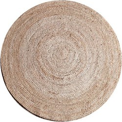 Jute vloerkleed - Rond Naturel - Jute vloerkleed - Rond Naturel