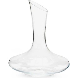 Arte Regal Wijn karaf / decanteer schenkkan - glas - 1,8 liter - 22 x 25 cm - wijn laten luchten - Decanteerkaraf