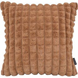 Sierkussen Mimi Fur Bruin | 45 x 45 cm | Polyester