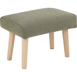 Beliani TAKOMA II - Hocker-Groen-Polyester