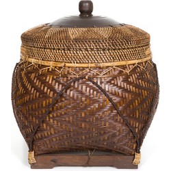 The Colonial Basket - Natuurlijk bruin