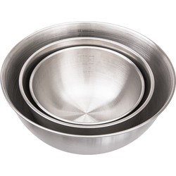 Krumble Beslagkommen – RVS – Set van 3