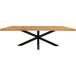 Starfurn Eettafel Denver | 160 cm | Rechthoek | Matrixpoot