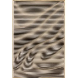 PTMD Wandpaneel Aleishia - 80x9x120 cm - MDF - Creme