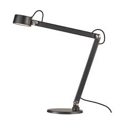Tafel/Wandlamp met een modern en minimalistisch Deens design zwart
