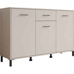 Meubella - Dressoir Vidor - Beige - 138 cm - 1 lade