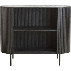 Light & Living - Kast DUMOSI - 100x40x80cm - Zwart