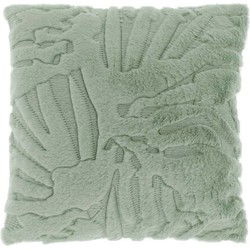 Unique Living - Nyna kussen - 45x45cm - theegroen