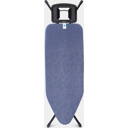 Strijkplank C, 124x45 cm, solide strijkerhouder - Denim Blue